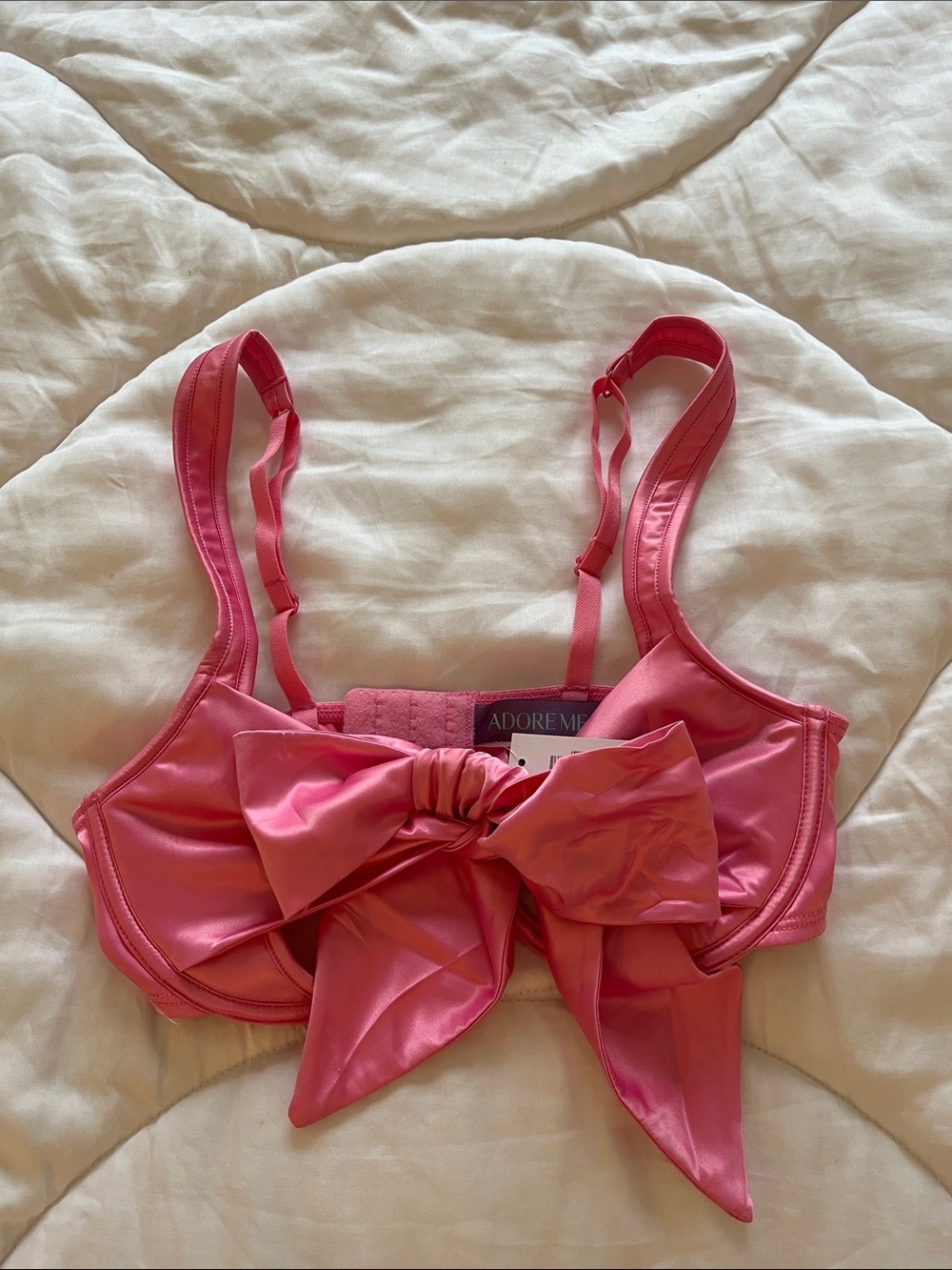 Adore Me Women's Gynger Unlined Quarter Cup Bra NWT
